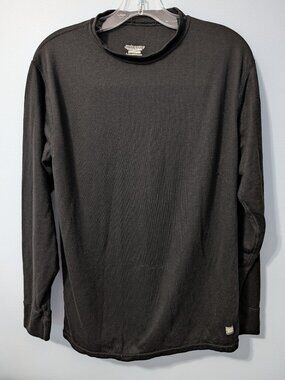 Polarmax Black Long Sleeve Acclimate® Dry Large Activewear Outdoor Shirt USA